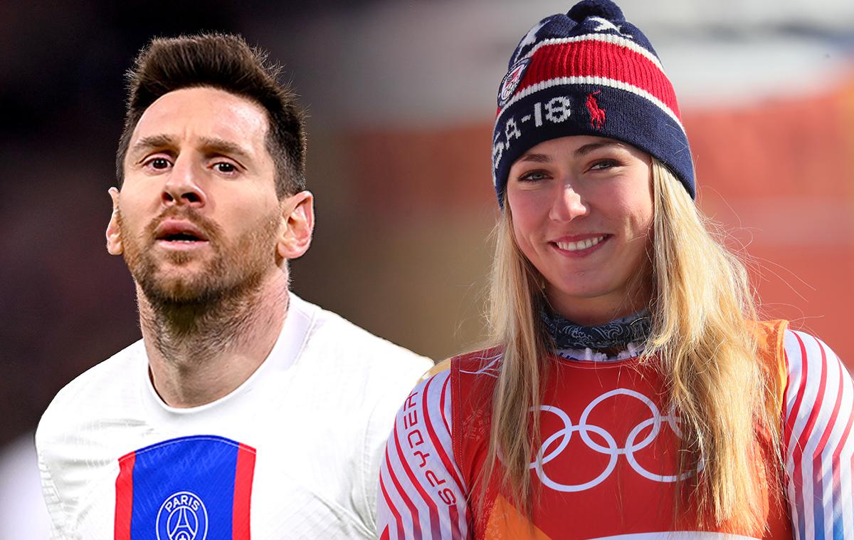 Lionel Messi, Mikaela Shiffrin | Lionel Messi in Mikaela Shiffrin sta po mnenju Timea najbolj vplivna športnika. | Foto Guliverimage