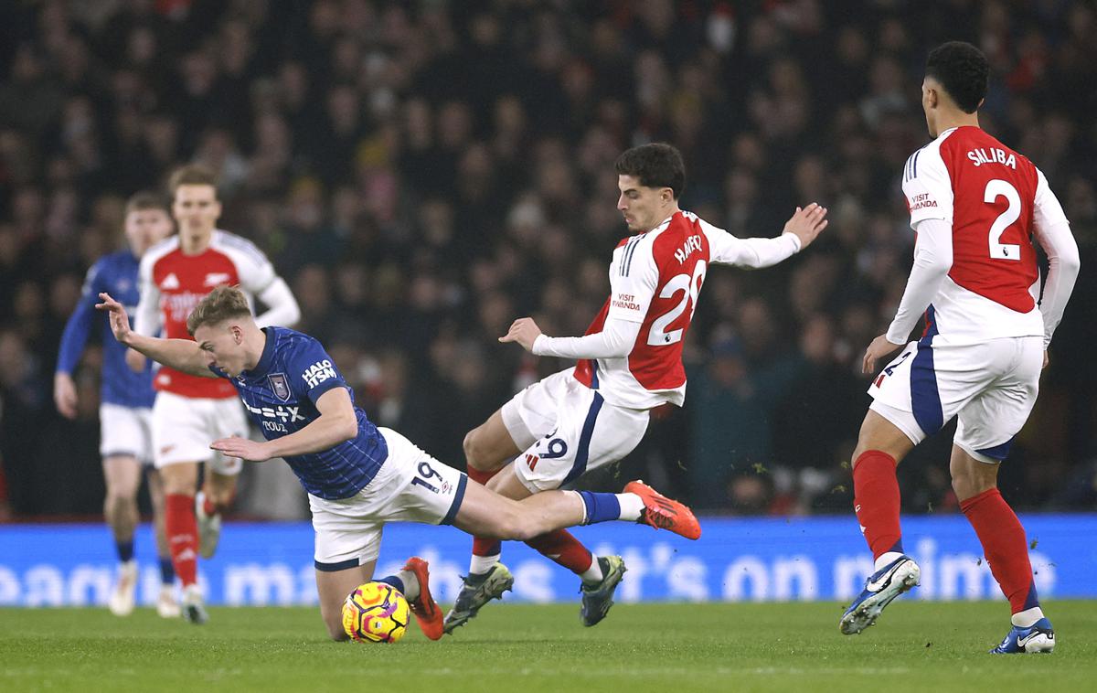 Arsenal | Arsenal je presenetljivo tesno premagal Ipswich. | Foto Reuters