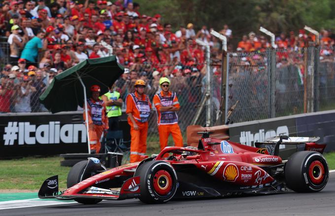 Charles Leclerc je tako letos dobil obe dirki, ki zanj in za Ferrari štejejo največ - Monte Carlo in Monzo. | Foto: Reuters