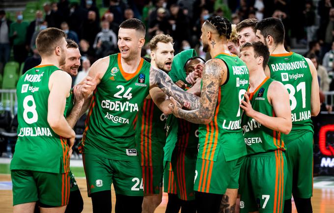 KK Cedevita Olimpija Umana Reyer Venezia Eurocup | Foto: Vid Ponikvar/Sportida