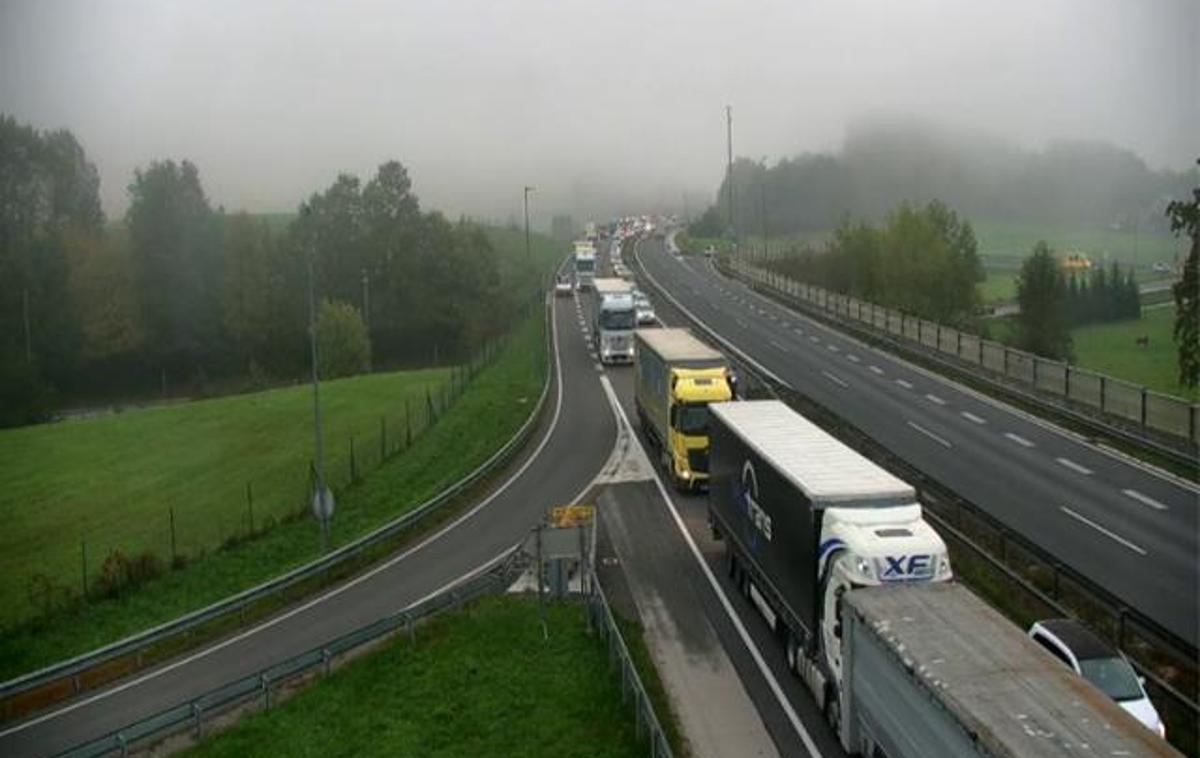 avtocesta gneča | Foto Prometno-informacijski center