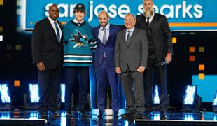 San Jose Sharks kot številko ena izbrali Macklina Celebrinija, Belorus Levšunov pisal zgodovino