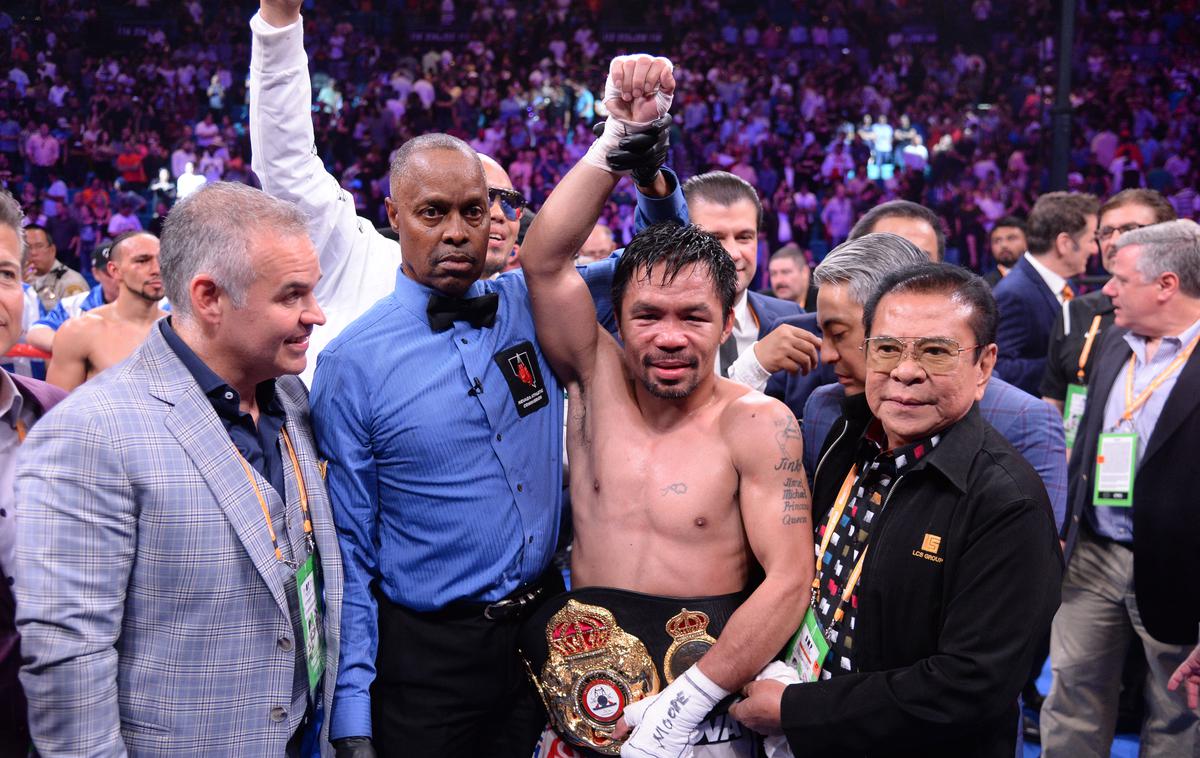 Manny Pacquiao | Manny Pacquiao je pri 40 postal svetovni velterski prvak. | Foto Reuters