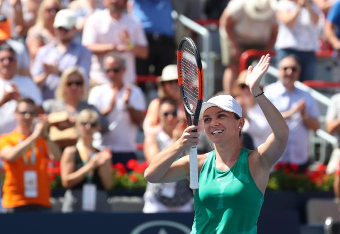 Simona Halep je zmagovalka turnirja v Montrealu. | Foto: Reuters