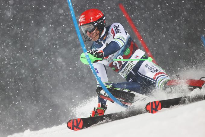 Štefan Hadalin je po prvi vožnji zasedal 14. mesto. | Foto: Reuters