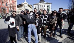 Grki zavzeli središče Ljubljane