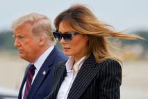 Melania in Donald Trump