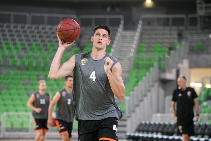 Martin Krampelj | Martin Krampelj verjame, da se bo pri KK Cedevita Olimpija dobro znašel. | Foto Nebojša Tejič/STA