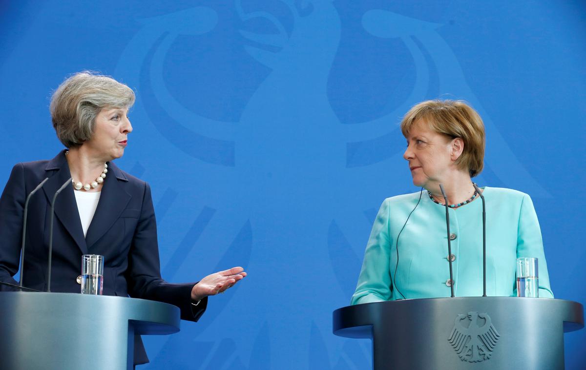 Theresa May in Angela Merkel | Foto Reuters