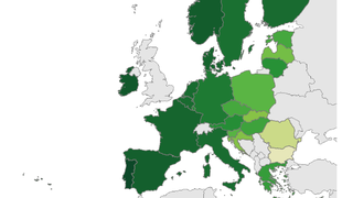 Covid udarja necepljeni vzhod Evrope