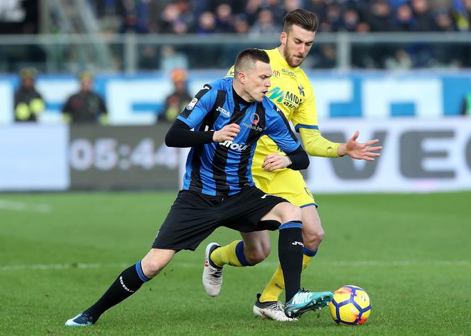 Josip Iličić je v zadnjem času v zelo dobri formi v dresu italijanskega prvoligaša Atalante. | Foto: Getty Images