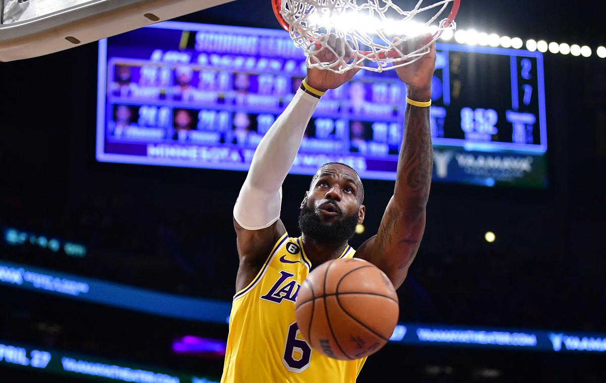 LeBron James | LeBron James je bil prvi igralec LA Lakers. | Foto Reuters