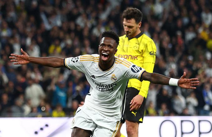 Vinicius jr. je podvojil prednost Reala. | Foto: Reuters