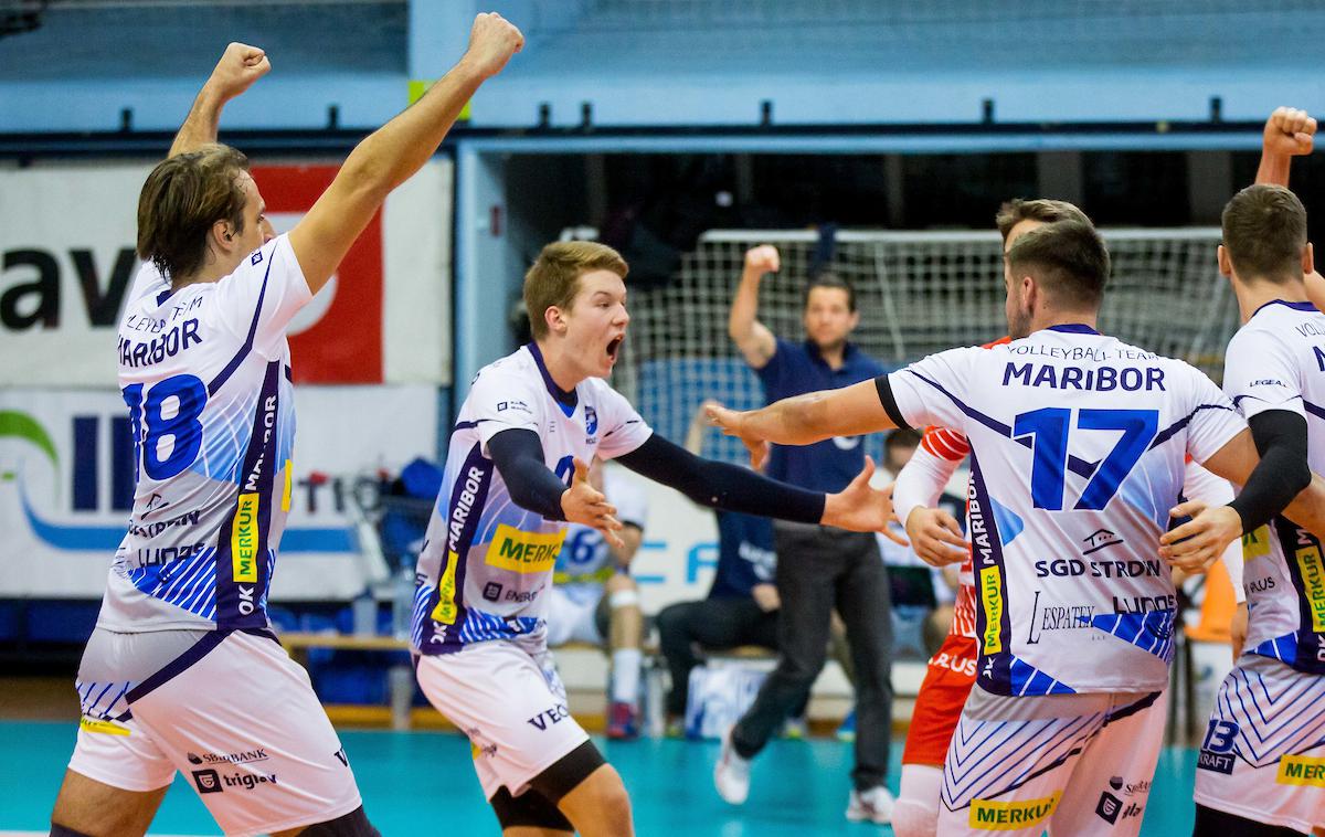 ACH Volley OK Merkur Maribor | Maribor je v domači dvorani Tabor premagal ACH Volley. | Foto Žiga Zupan/Sportida