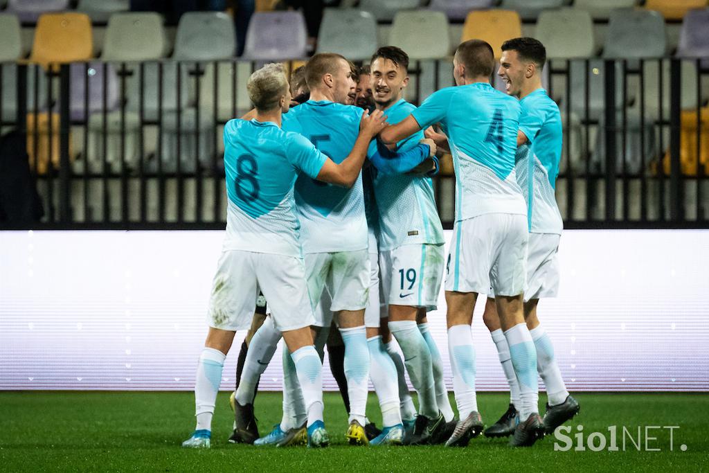 Slovenija : Anglija, slovenska nogometna reprezentanca U21