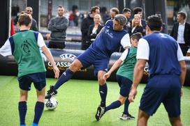 Uefa Ljubljana 2019 Trg Republike Nogomet v šolah