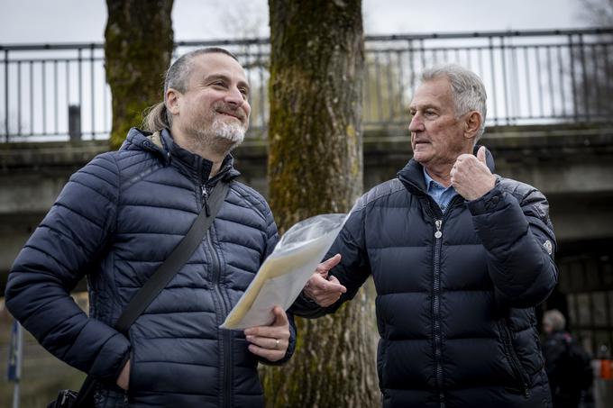 Rad se spominja večnih derbijev med Olimpijo in Mariborom v prvi jugoslovanski ligi. Na enem, igral se je pred 53 leti, je proti vijolicam na eni tekmi dosegel tri zadetke. | Foto: Ana Kovač