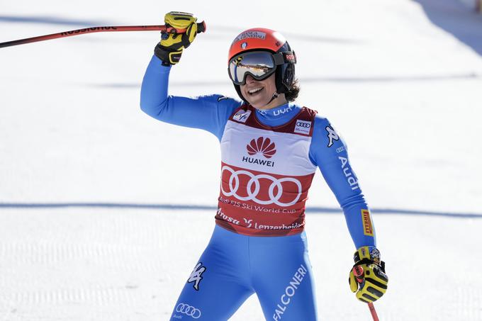 Federica Brignone je postala lastnica malega kristalnega globusa. | Foto: Guliverimage/Vladimir Fedorenko