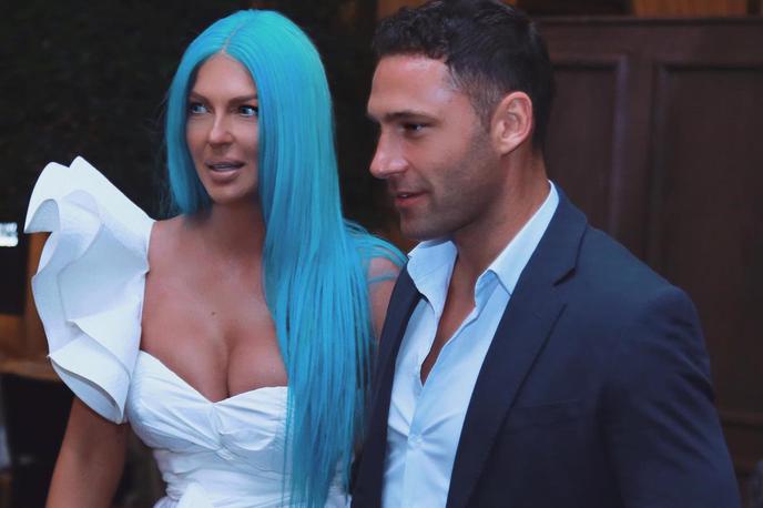 Jelena Duško | Jelena Karleuša in Duško Tošić avgusta 2019 na praznovanju njenega 41. rojstnega dne | Foto Profimedia