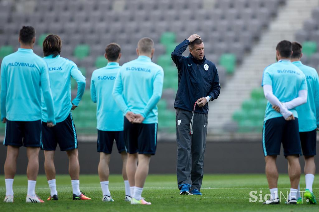 slovenska nogometna reprezentanca, trening slovenske nogometne reprezentance, Stožice