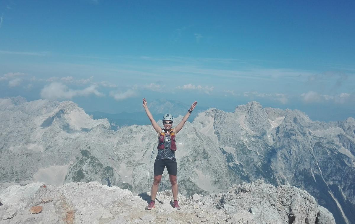 Anja Klančnik | Anja Klančnik je nova rekorderka Slovenske planinske poti. Priljubljeno transverzalo je pretekla in prehodila v manj kot 12 dneh. | Foto osebni arhiv