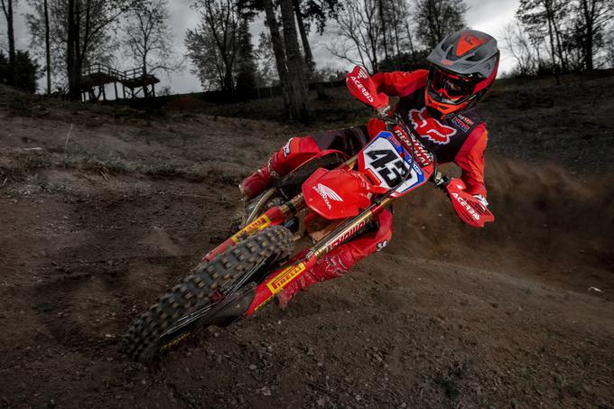 Evansa boste spoznali s številko 43. | Foto: Honda Pro Racing/ShotbyBavo