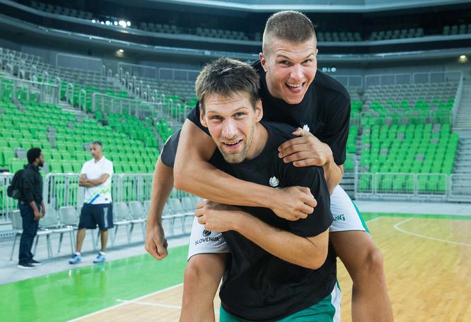 Tako Vidmar kakor Murić sta pomembna člena Banvitovega mozaika v letošnji uspešni sezoni. | Foto: Vid Ponikvar