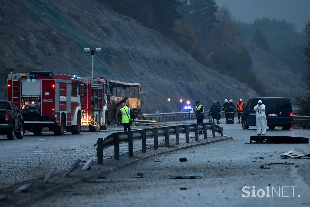 nesreča avtobus zagorel Bolgarija 23112021