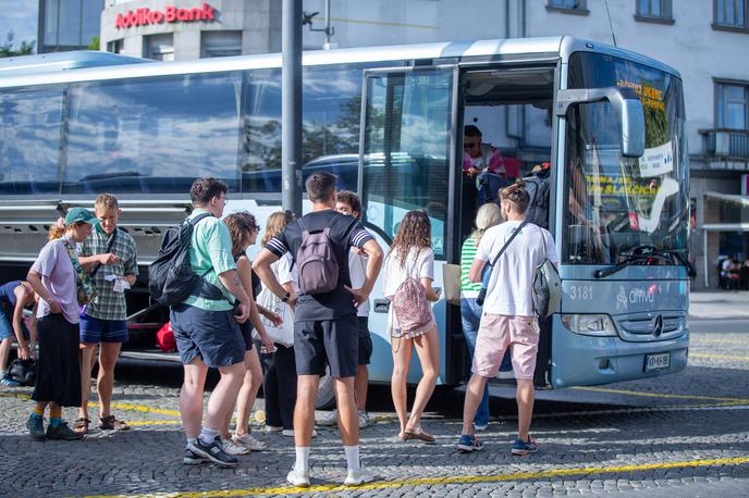 Glavna avtobusna postaja in glavn železniška postaja Ljubljana | S septembrom so začeli veljati novi vozni redi za medkrajevne avtobuse. Spremenjen vozni red velja tudi na linijah LPP. | Foto Gaja Hanuna