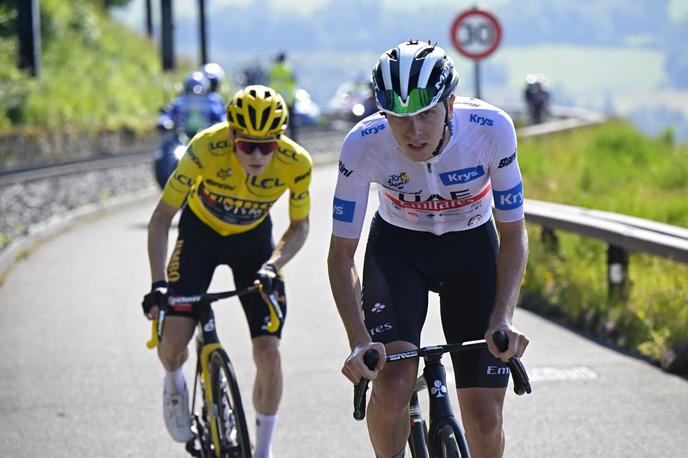 Tadej Pogačar & Jonas Vingegaard, TDF23 | Bo Jonas Vingegaard preživel napad Tadeja Pogačarja? | Foto Reuters