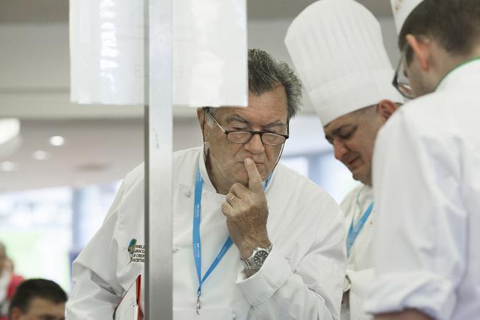 Pred dvema letoma se je upokojil, a še ostaja aktiven. Svetuje hotelom na Hrvaškem, pred kratkim pa je bil sodnik na tekmovanju kuharjev v Kranjski Gori. | Foto: Tereza Kozinc