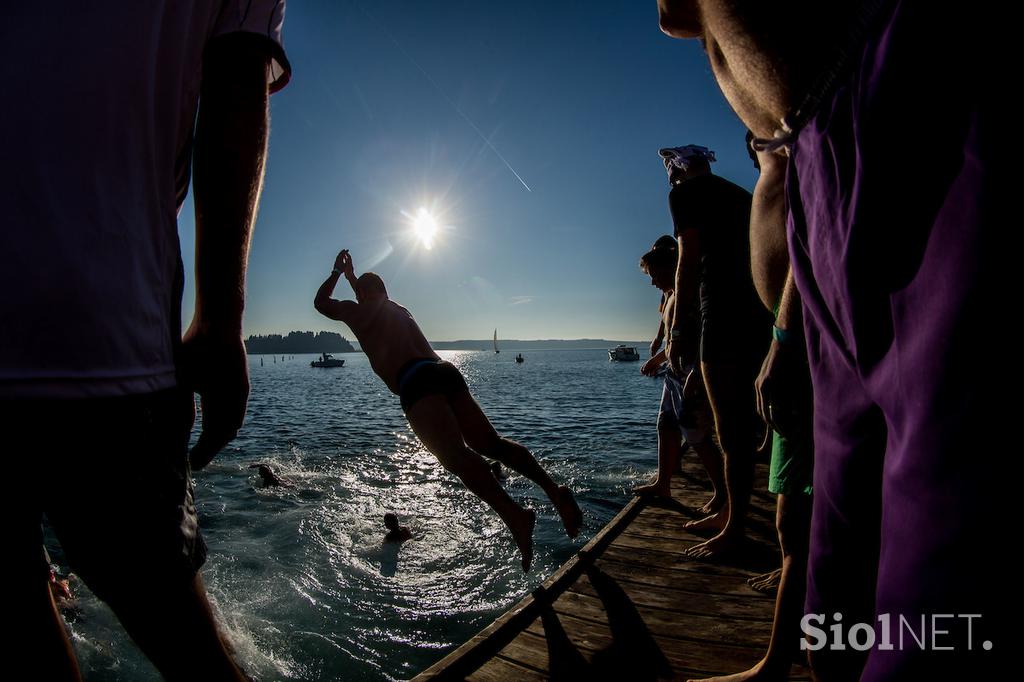 Novoletni skok v morje Portorož