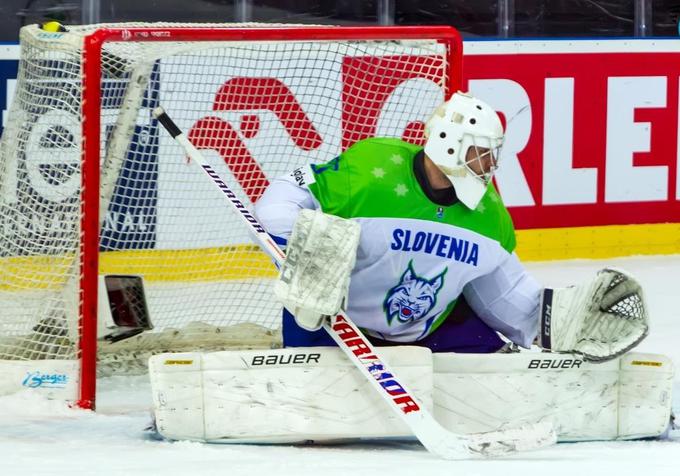 Gašper Krošelj se je dokazal tudi na tekmi z Avstrijo in bil eden od ključnih členov reprezentance ob uspehu. | Foto: 