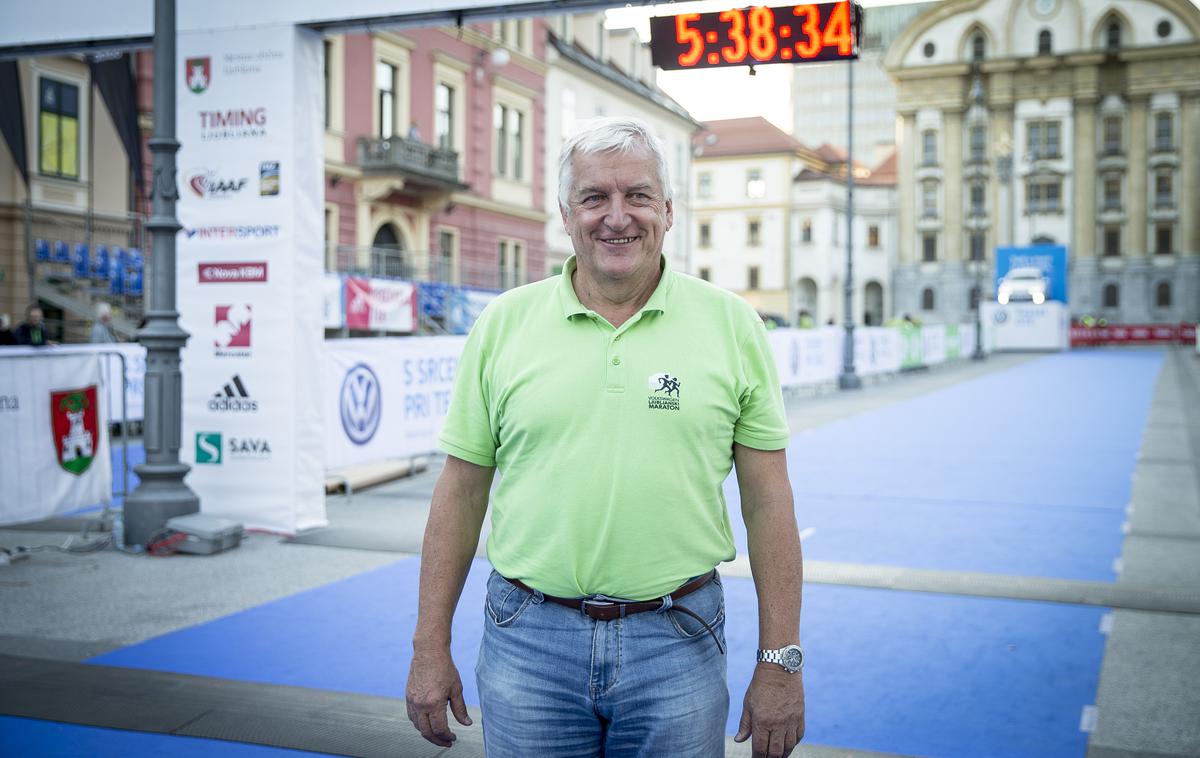 Gojko Zalokar | Direktor ljubljanskega maratona Gojko Zalokar se je odločil za predajo štafetne palice naslednikom. | Foto Ana Kovač