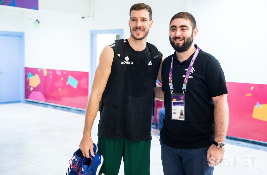 Slovenija trening EuroBasket