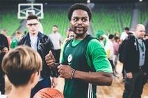 Cedevita Olimpija trening Yogi Ferrell