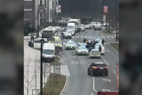 Policijska akcija na Brdu v Ljubljani #video