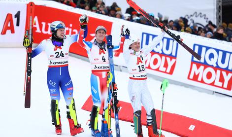 Kitzbühel z norim razpletom, Noel slavi, prvih deset v 54 stotinkah