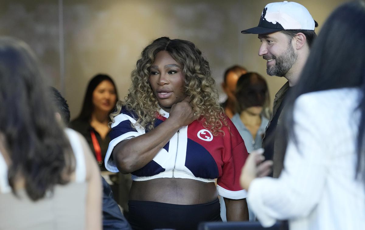 Serena Williams s partnerjem | Serena Williams in njen mož Alexis Ohanian. | Foto Guliverimage