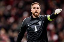 Slovenija : Danska slovenska nogometna reprezentanca Jan Oblak