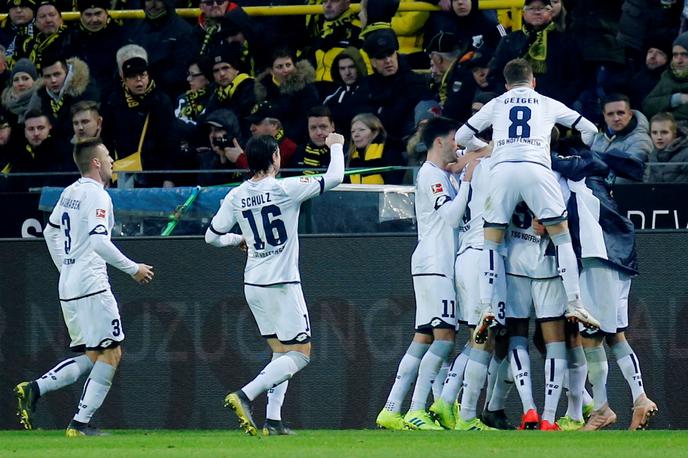 Hoffenheim | Hoffenheim je v zadnjih minutah šokiral Borussio Dortmund. | Foto Reuters