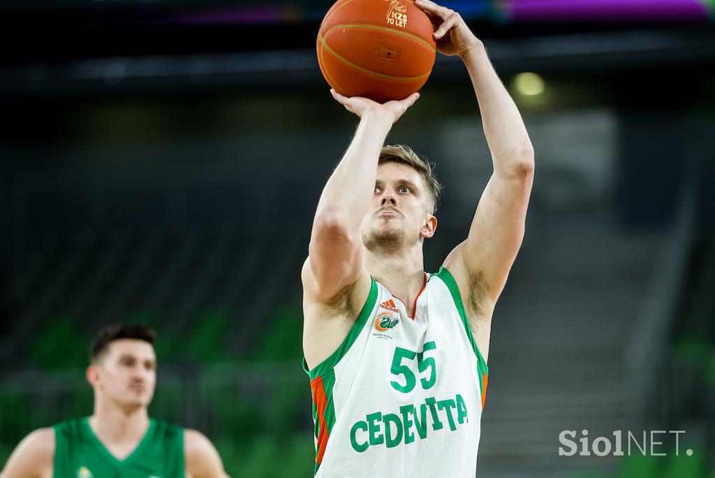 Cedevita Olimpija - Krka (prva tekma finala DP 2021)