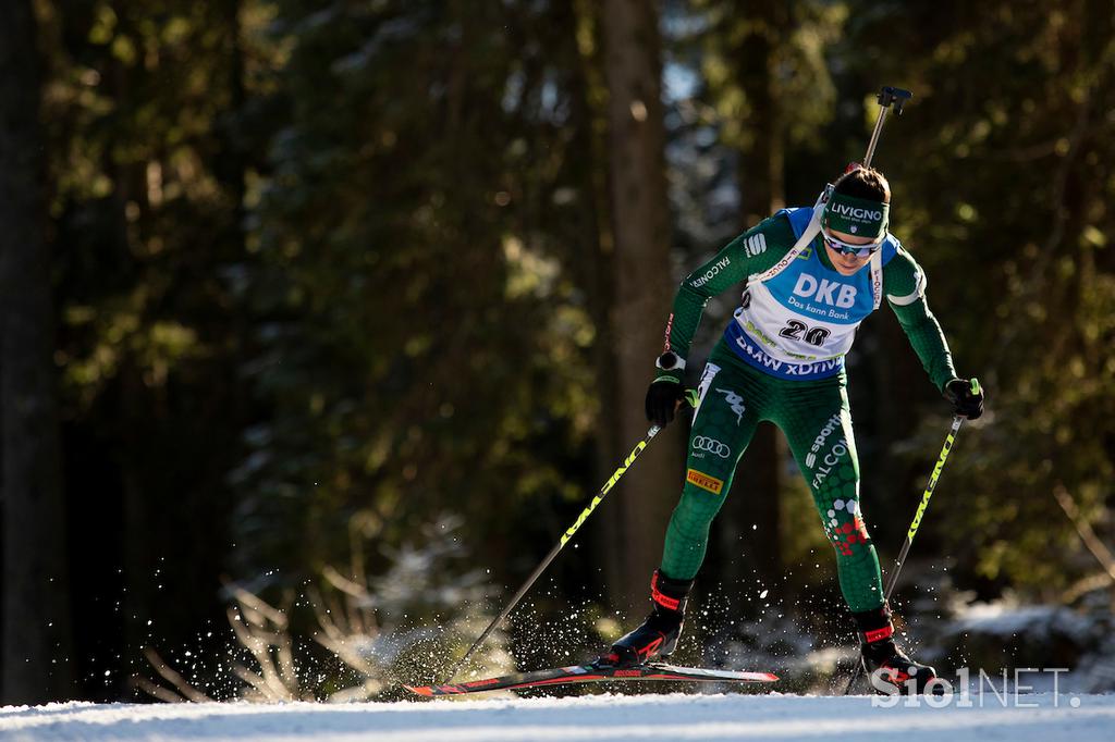 Biatlon šprint ženske