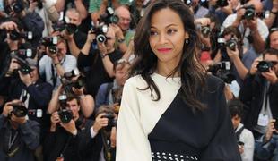 Zoe Saldana: Najraje sem zgoraj