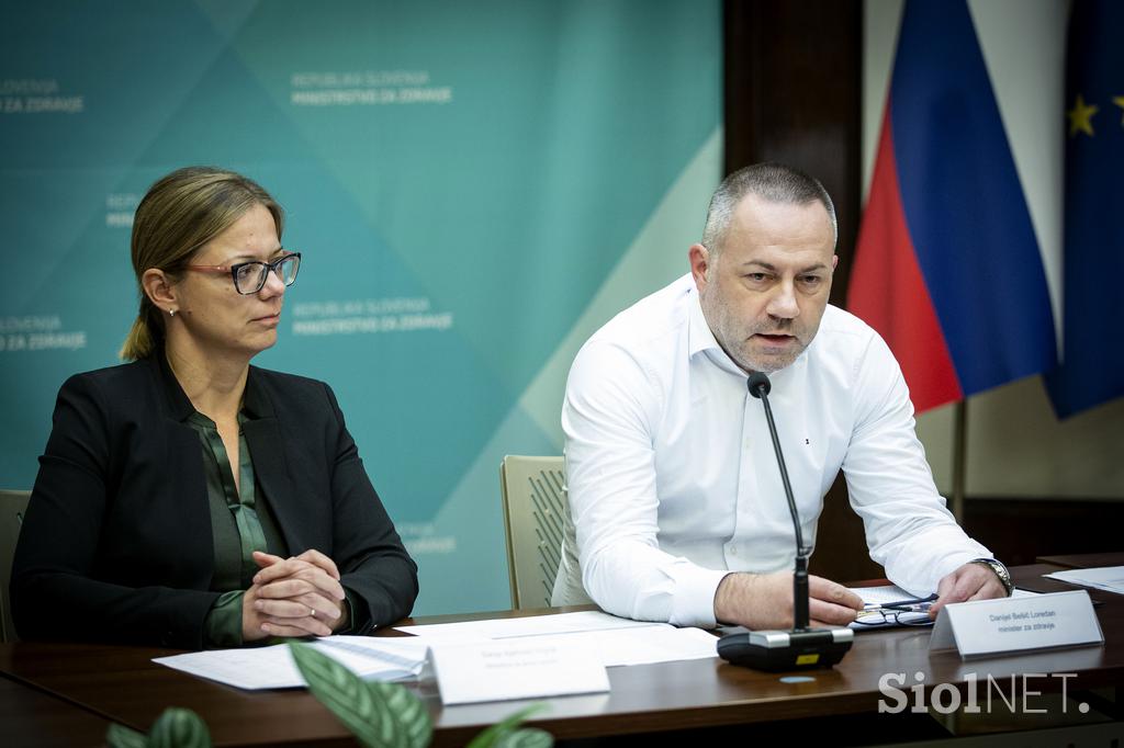 Novinarska konferenca po pogajanjih z zdravniki in zobozdravniki