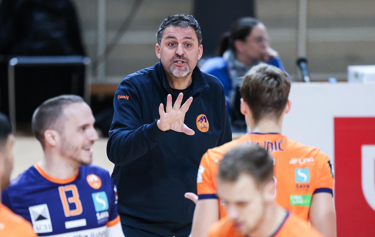 ACH Volley | ACH Volley je na prvi tekmi gladko odpravil Fužinar. | Foto Aleš Fevžer