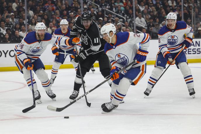 Anže Kopitar | LA Kings proti Edmontonu zaostajajo z 1:3 v zmagah. | Foto Reuters