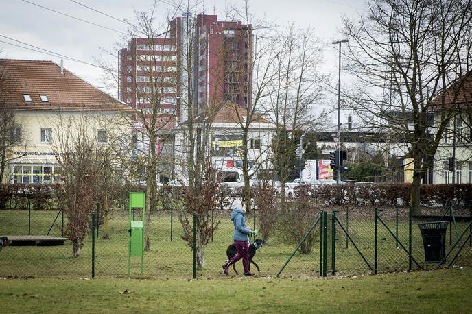 pasji park, Šmartinska | Foto Ana Kovač