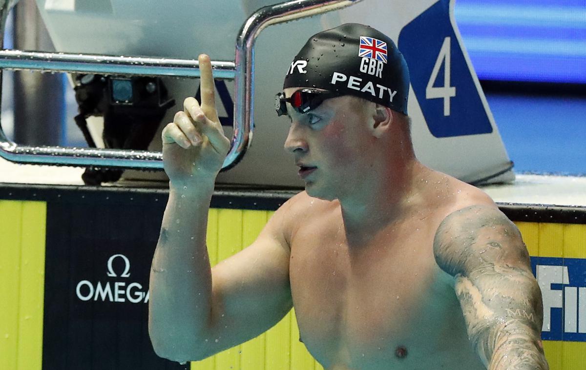 Adam Peaty | Adam Peaty bo izpustil SP. | Foto Reuters