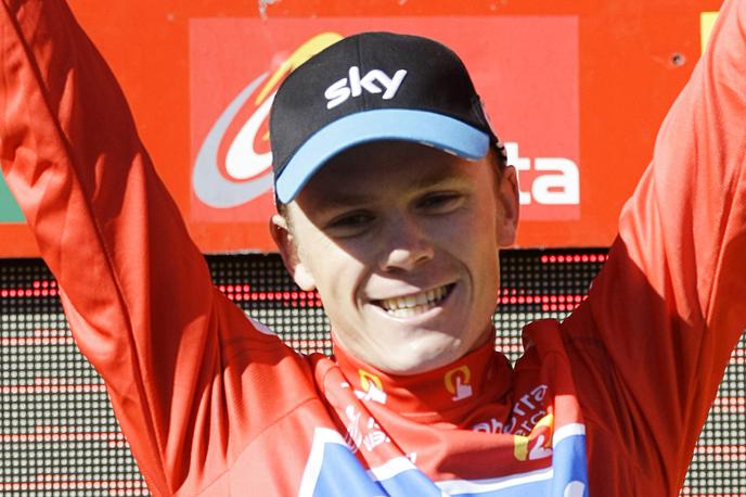 Chris Froome Vuelta 2011 | Štirikratni zmagovalec kolesarske dirke v Franciji Chris Froome je moral spet pod nož. V bolnišnici v St. Etiennu so mu iz kolka odstranili metalno ploščo, iz komolcev pa vijake. | Foto Reuters